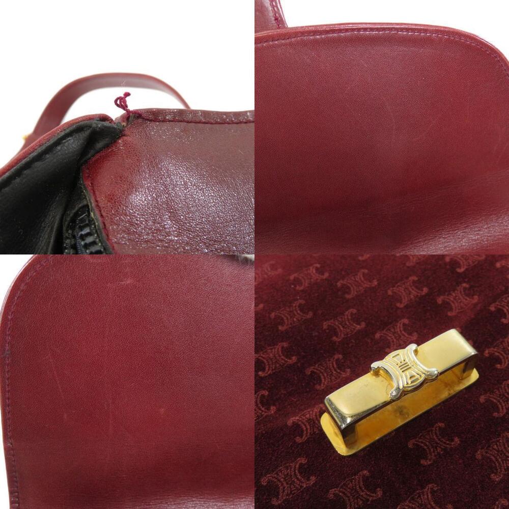 Celine Macadam shoulder bag suede leather - Picture 7 of 11